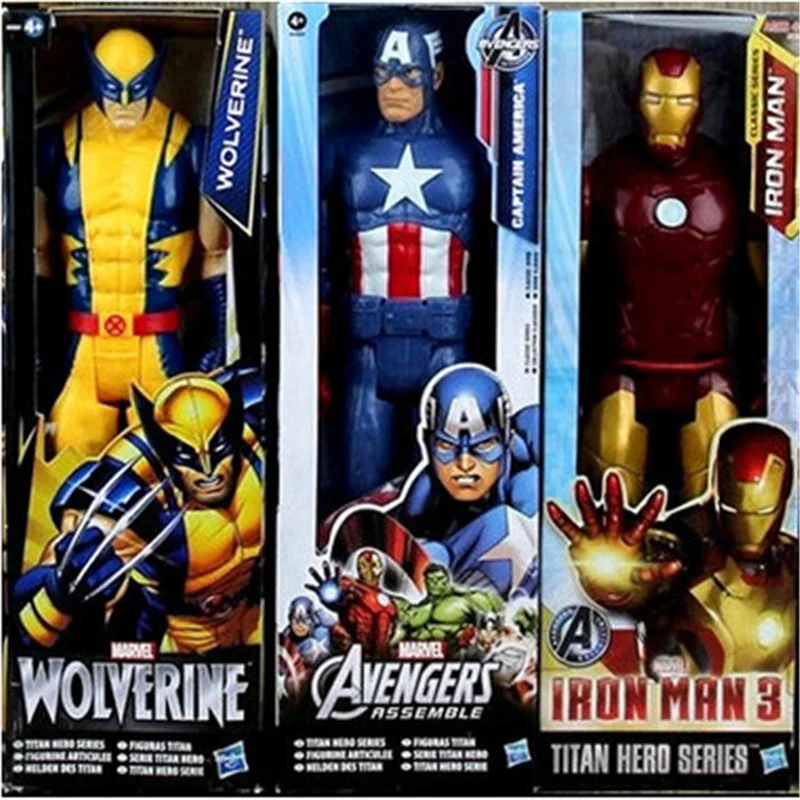

Disney figure 12 inch Wolverine Iron Man Thor Spiderman Captain America ornaments