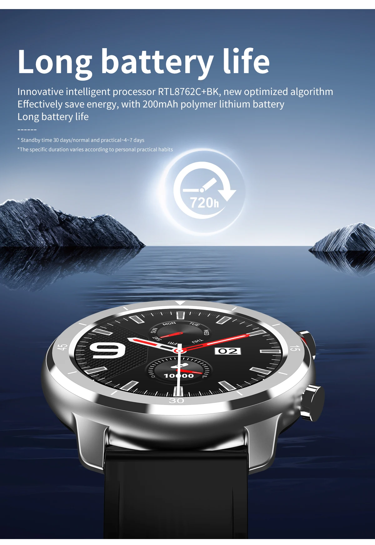 

M97 Bluetooth call Smart watch Men music player UI customized heart rate blood pressure fitness tracker for Android IOS PK L13