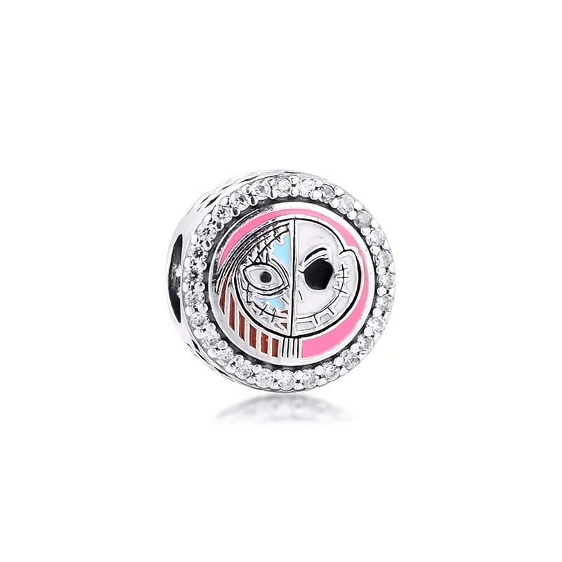 

CKK Fits Pandora Bracelet The Nightmare Before Christmas Charm For Jewelry Making Silver 925 Original Bead