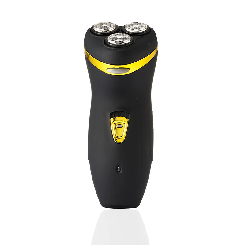 

Local Tyrant Gold Three-blade Razor Electric Rechargeable Razor Waterproof Beard Knife Manufacturer