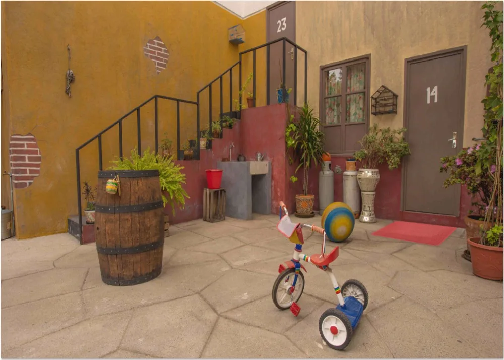 

el chavo birthday party baby child photo background photography backdrops quality vinyl
