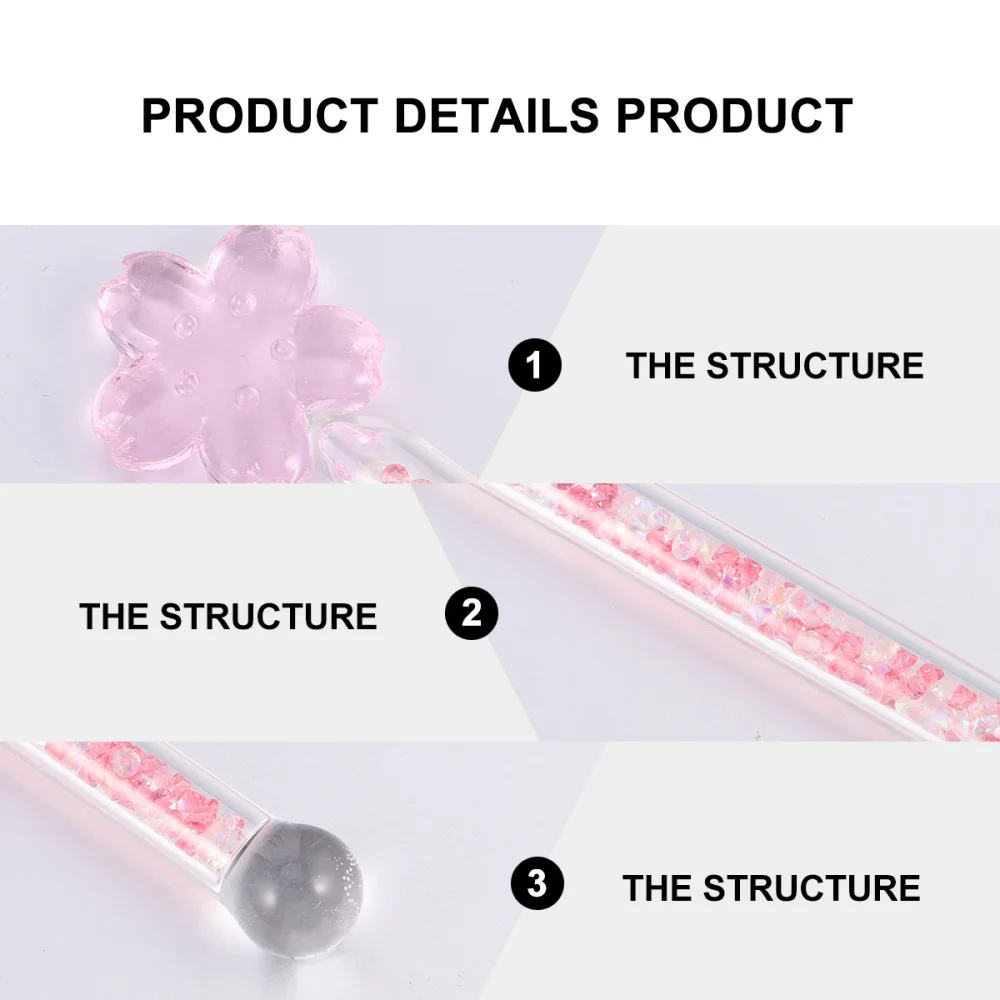 1 шт. стеклянный стержень для перемешивания круглая палочка блестящая стеклянная