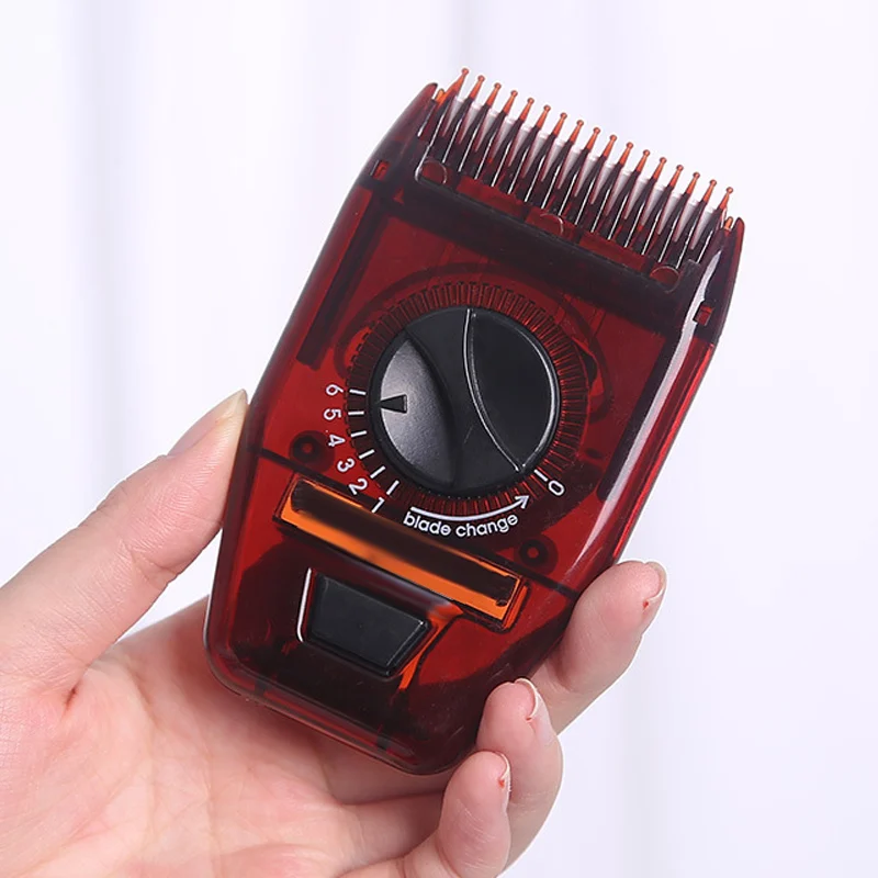 Многофункциональный ручной триммер для волос парикмахерская расческа Регулируемая портативная