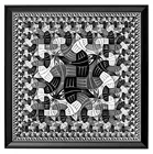 Постер Escher carree, картина маслом, холст для домашнего декора, настенная живопись