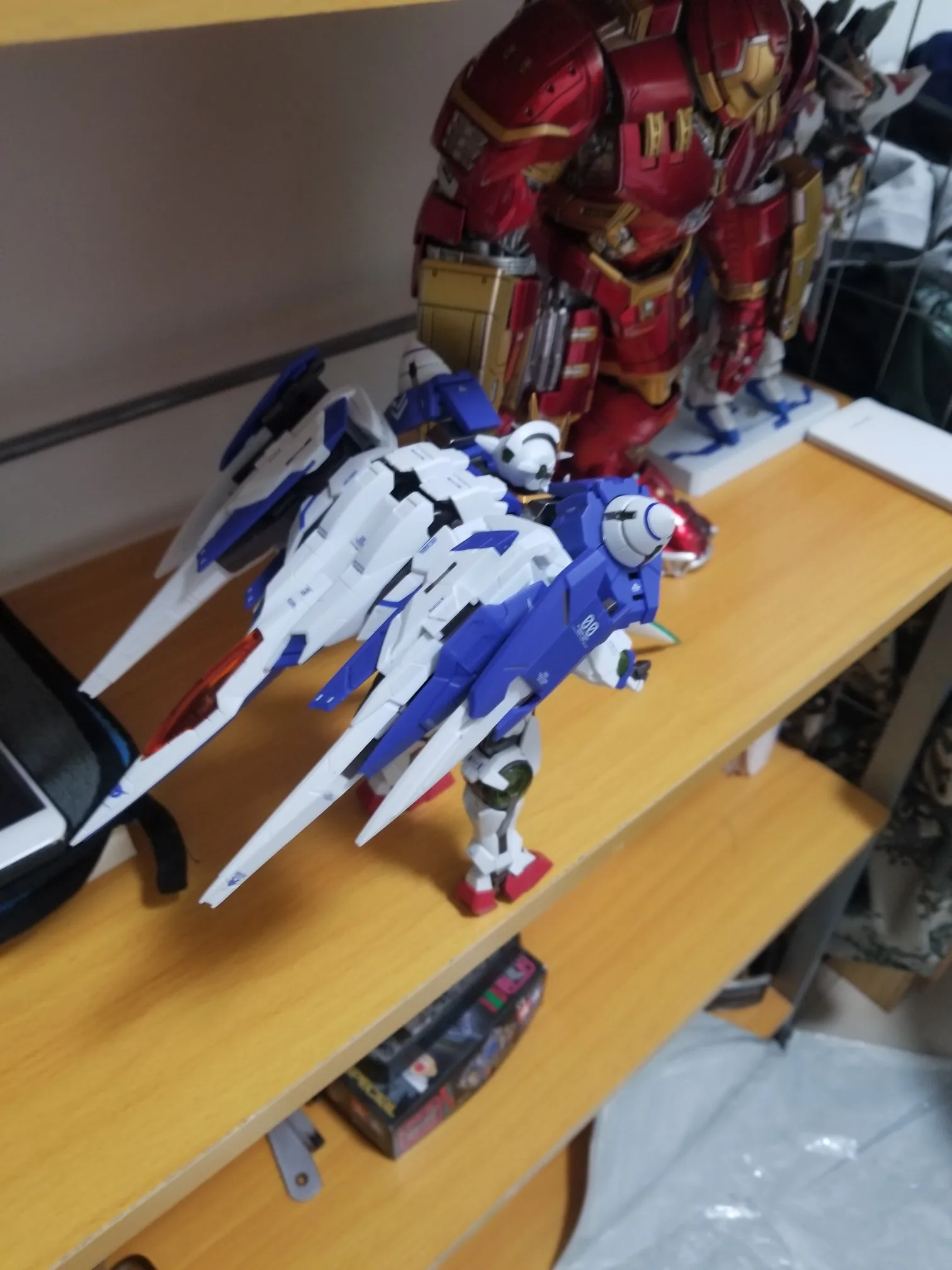 Металлический клуб MC MetalGearModels XN00R MG 1/100 00 XN Raiser GN-000 GNR-010/XN 00R Gundamer Trans-Am Mode версия |