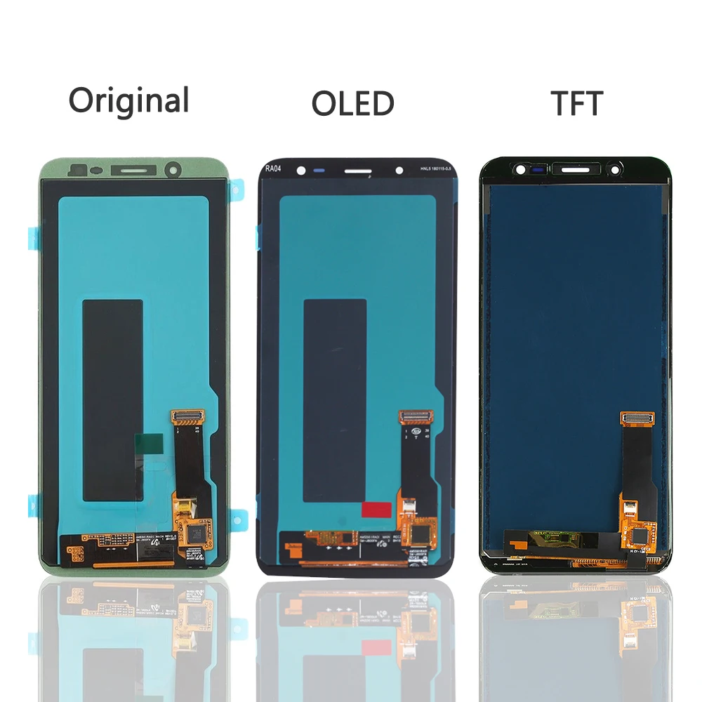 Супер AMOLED lcd для samsung Galaxy J6 J600F J600f дисплей сенсорный экран сборка Замена j600 черный lcd
