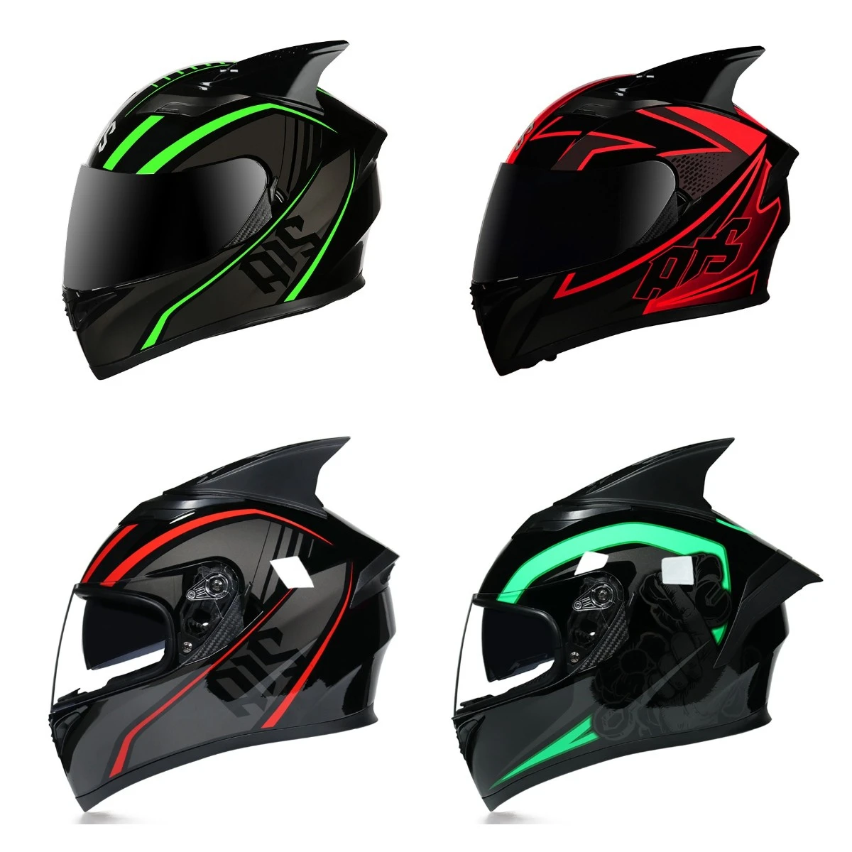 

Мотоциклетный шлем AIS Casco, закрытый шлем, одобрен для гонок