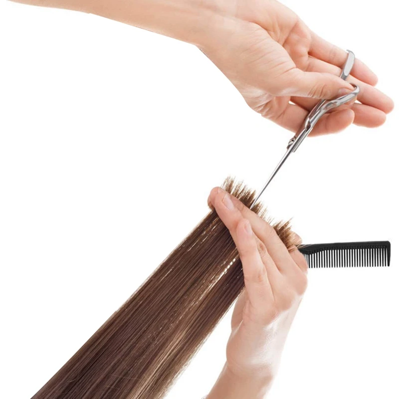 

Professional Hair Scissors Set, Hair Cutting Shears, Thinning Shears, Hair Razor Comb, Comb, Clips, Barber
