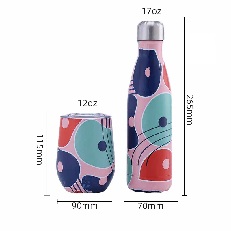 

Travel Coffee Thermo Mug Double Layer Egg Beer Cup Stainless Steel Thermos Bottle Car Vacuum Wine Tumbler