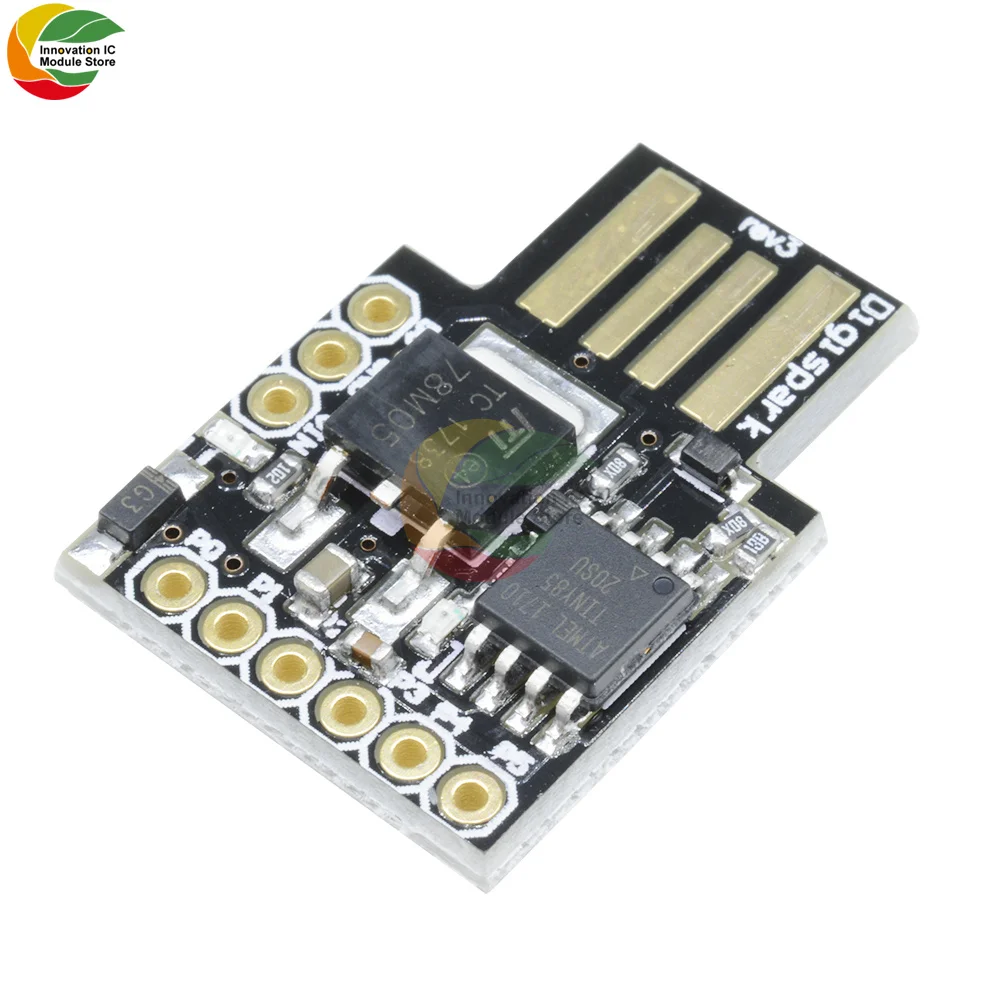 Плата разработки ATTINY85 Digispark Kickstarter I2C SPI Attiny85 модуль Micro USB для Arduino - купить по