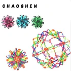 Растягивающиеся шарики для детского сада, разноцветные сферы, мяч для растяжения, 1 шт.