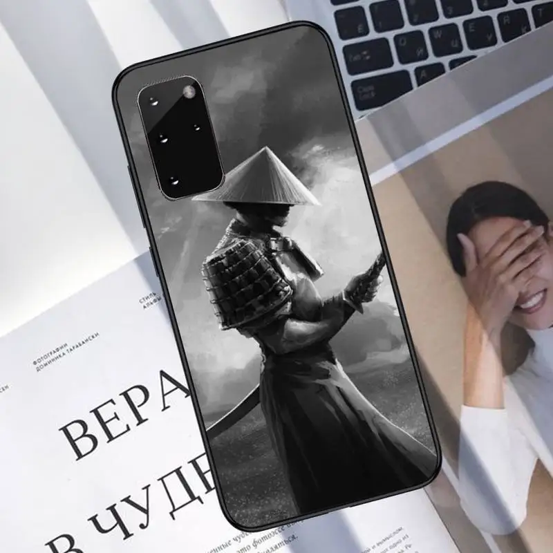 

Japan The Samurai Ninja Phone Case For Samsung A40 A31 A50 A51 A71 A20E A20S S8 S9 S10 S20 Plus note 20 ultra