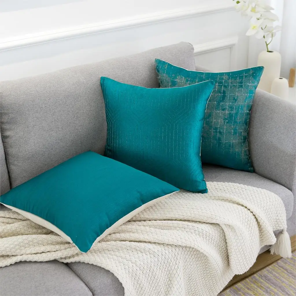 Зеленые декоративные Чехлы для подушек зеленые подушки роскошные CoverHome Decoration