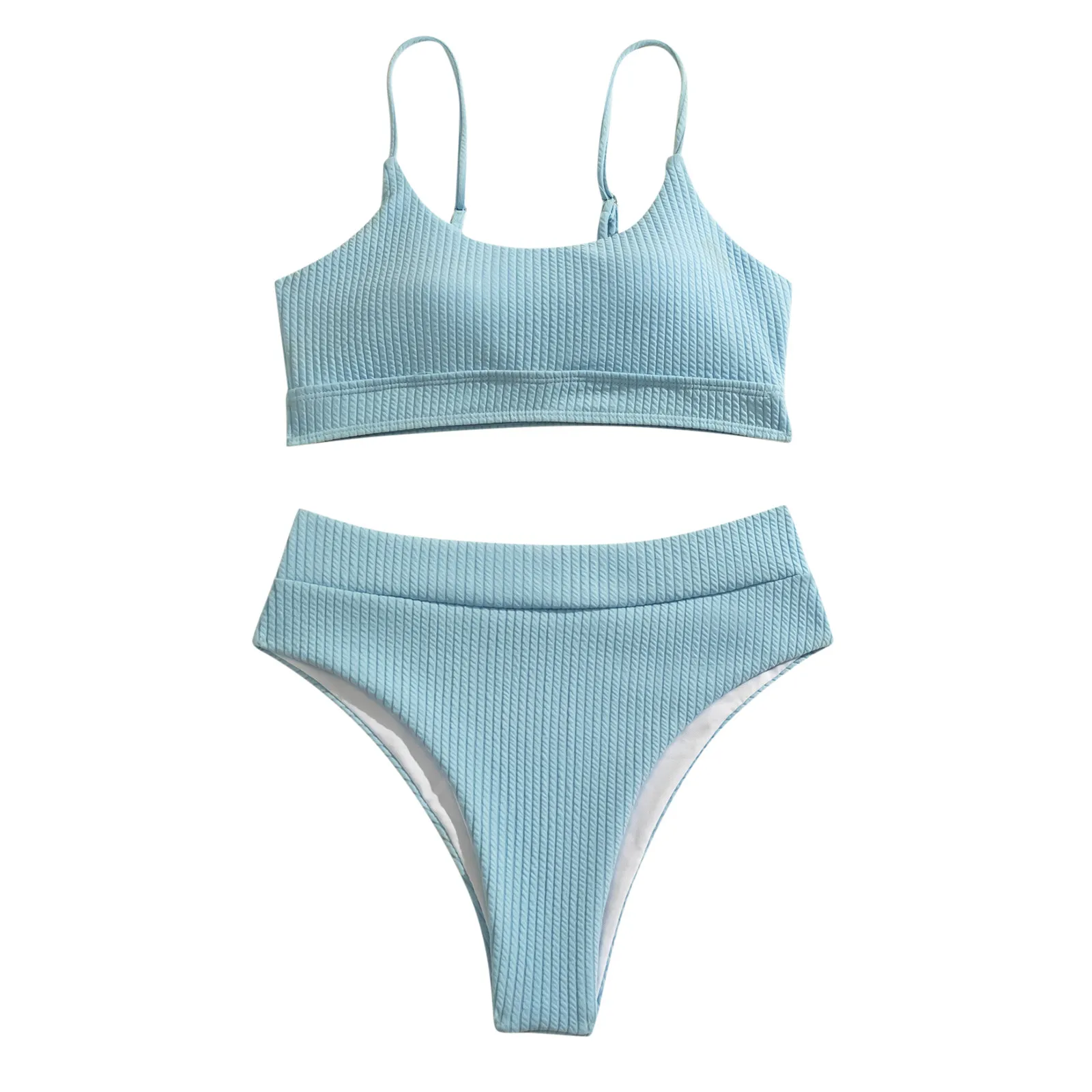 

Bikini 2021 Women Solid Lace Bikini Set Push Up Swimsuit Beachwear Padded Swimwear Summer Swimming Bathing Suit Micro Bikinis