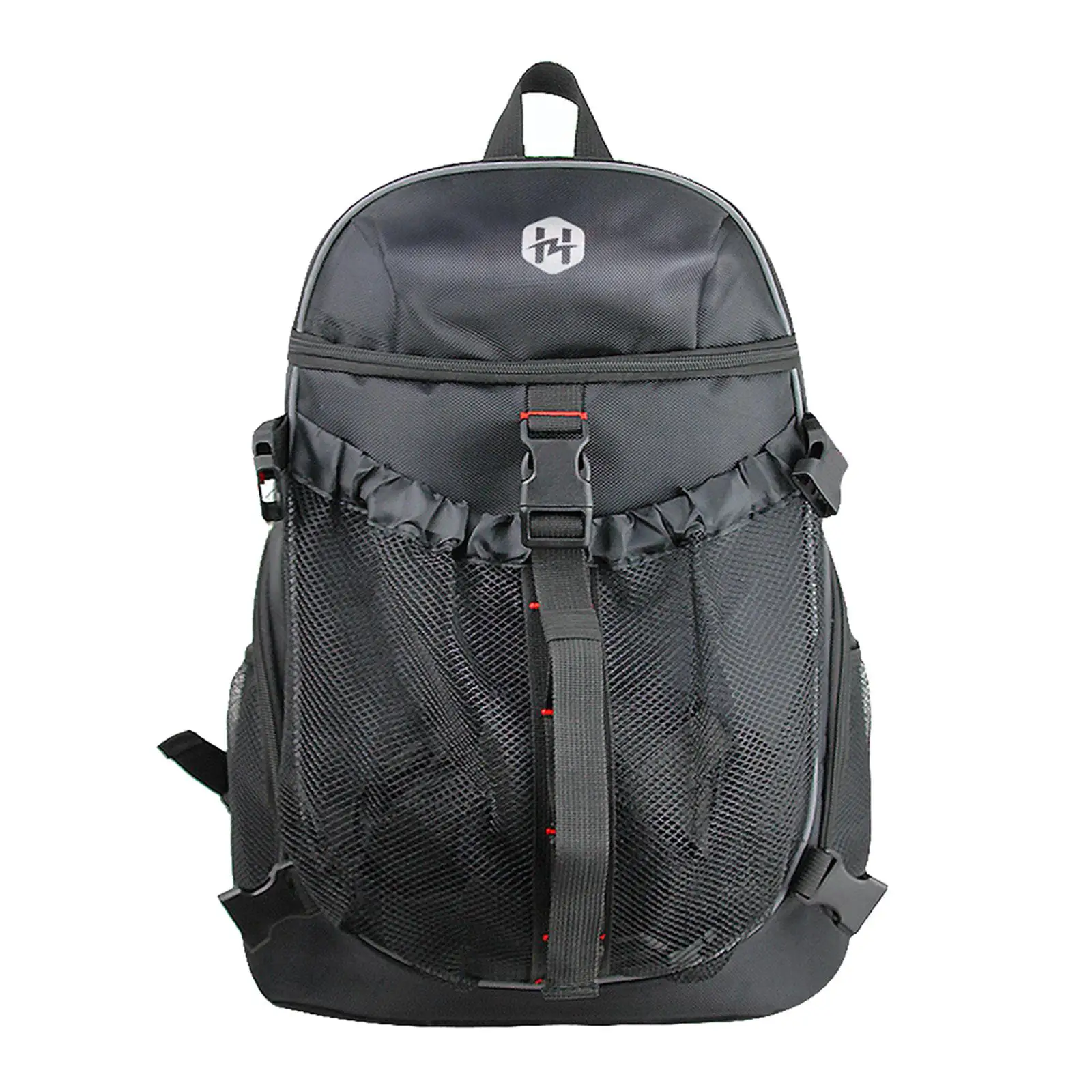

Universal Motorcycle Backpack 24L Storage Bag Vintage Flip-Pack Oxford Cloth Fits for Commuting Outdoor Sports Car Street Car