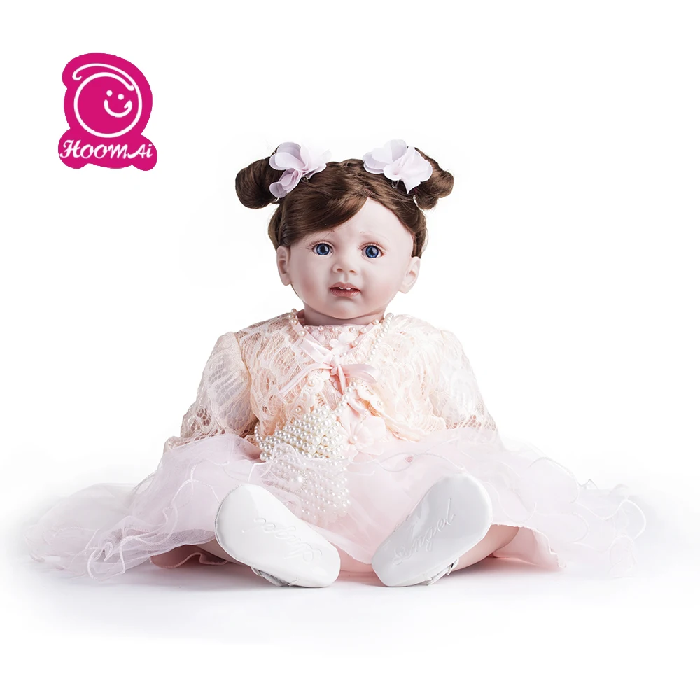 60 см Силиконовые Reborn Baby Doll Like Alive Sisters игрушки принцесса Bebe красивые сестры