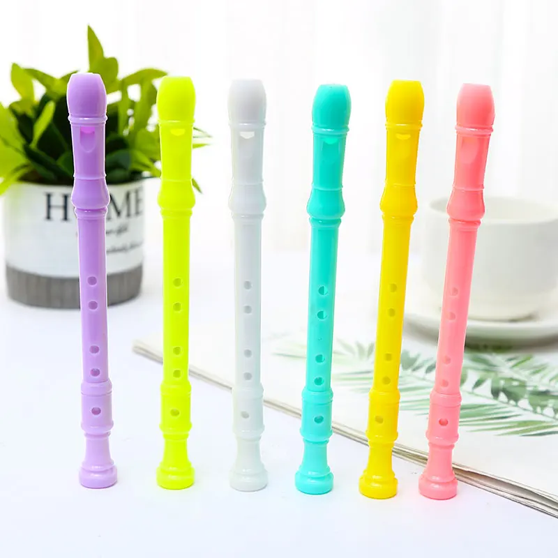 12 шт./компл. музыка флейта гелевые ручки функциональный свисток весело крутая