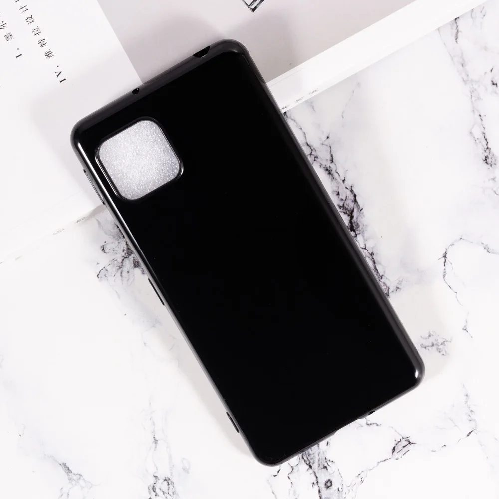 Защитный силиконовый чехол для смартфона Sharp Aquos Sense 4 Sense4 Lite 5G Basic SH-41A A003SH мягкий из