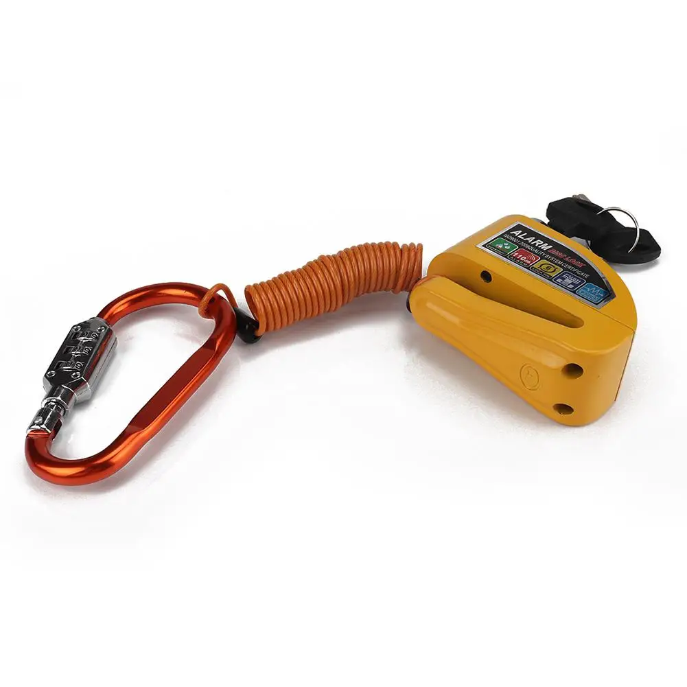 Замок велосипедный Противоугонный с сигнализацией замок для мотоцикла дисковым