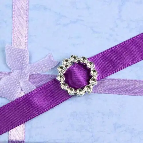 100 шт акриловая круглая пряжка пригласительная Лента слайдер для украшения