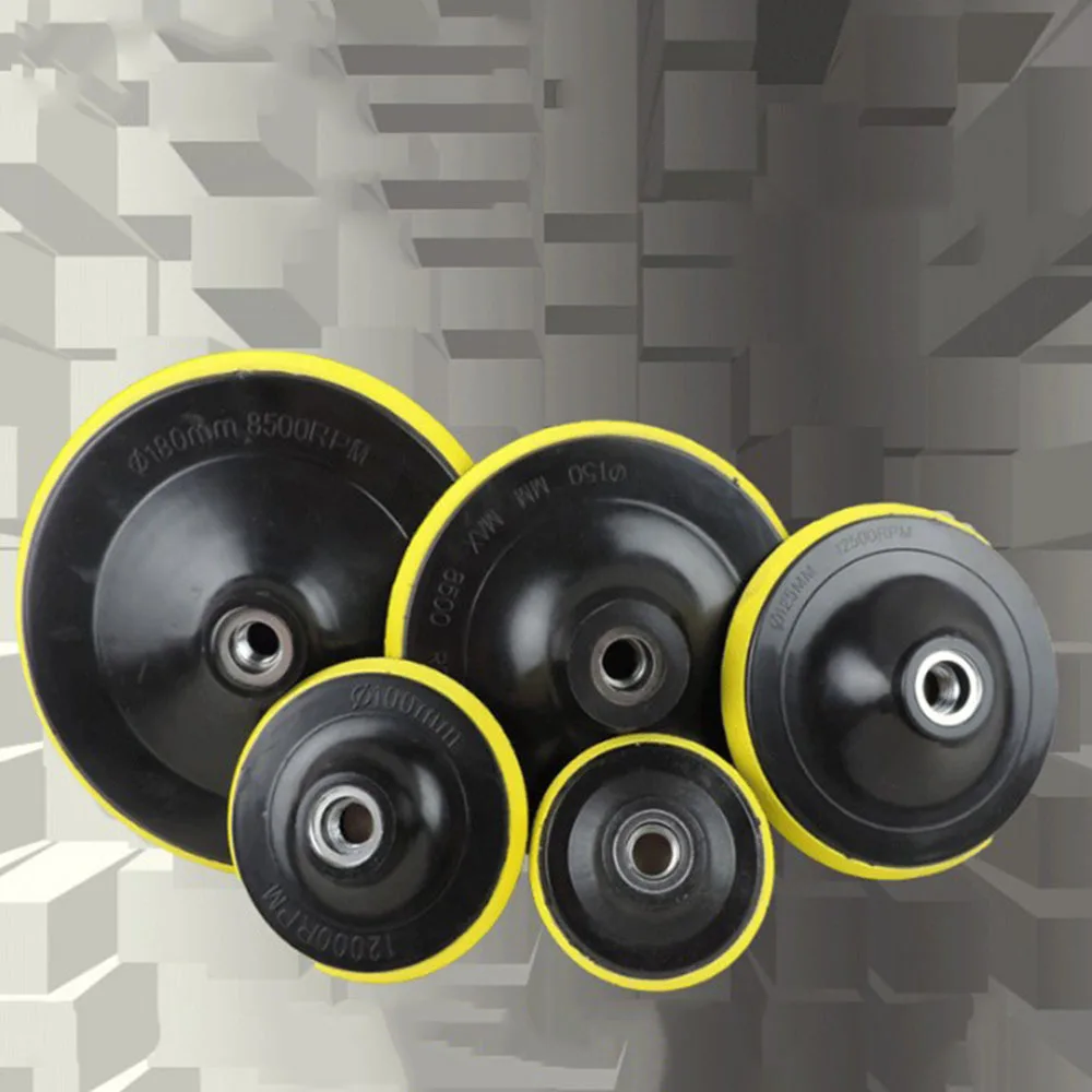 Подложка M14 автомобильная полировальная насадка диаметр капота 3 Ɗ' 5 ƌ' 7