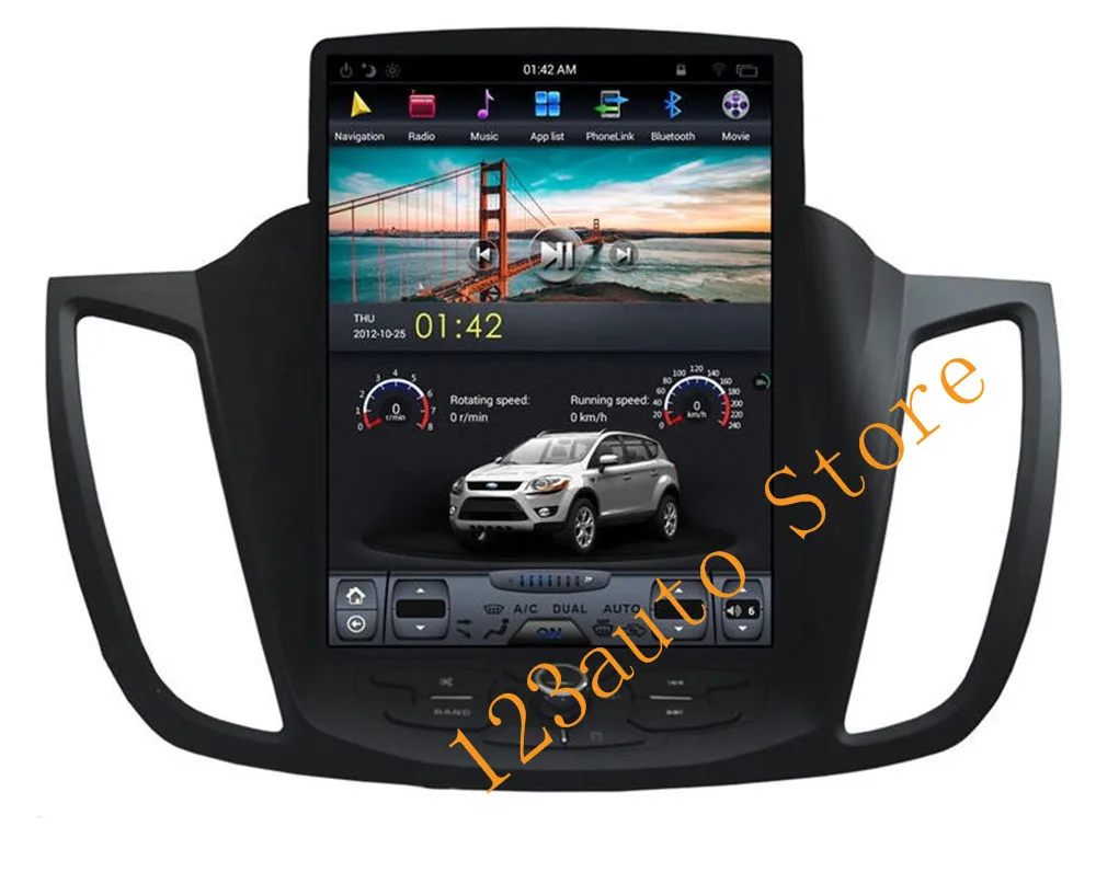 10 4 дюймовый Вертикальный стиль Тесла Android 9 0 автомобильный DVD плеер GPS навигатор