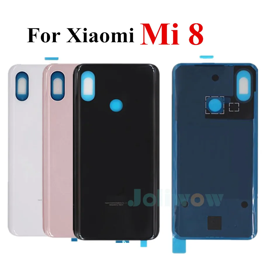 Новинка заднее стекло для Xiaomi mi 8 mi8 Крышка батарейного отсека задняя крышка