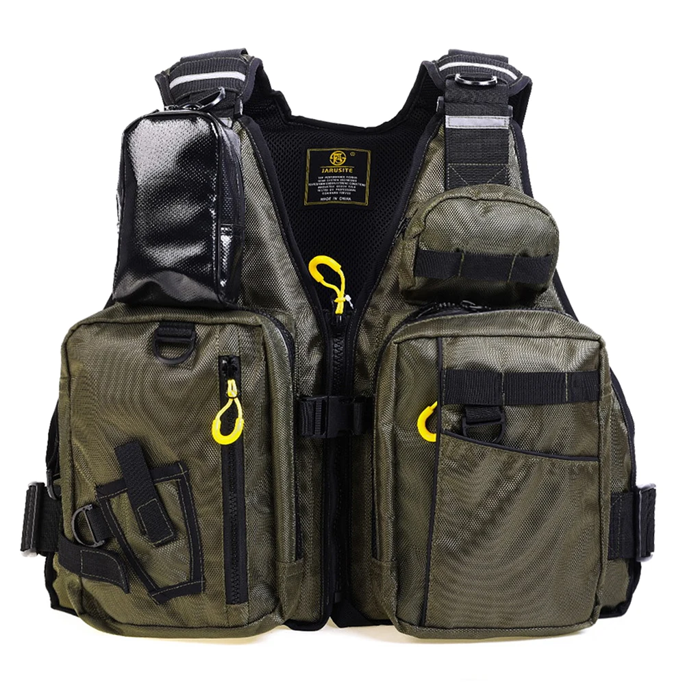 Спасательный жилет для ловли нахлыстом дышащий с несколькими карманами