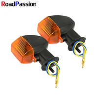 motorcycle turn signal light lamp for kawasaki kle250 kle400 zxr250 road passion brand motorcycle accessories parts