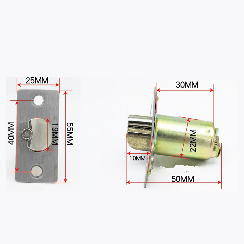 Круглая ручка для дверей дверные ручки замок аксессуары нержавеющая сталь