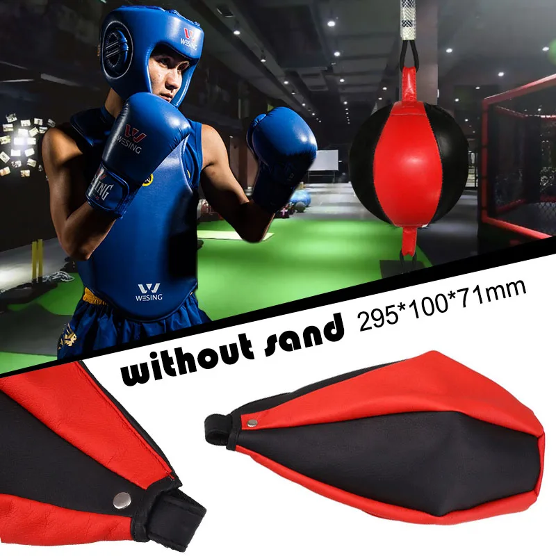 Сумка кожаная скоростная песочница мяч для ММА бокса пробивая скорость