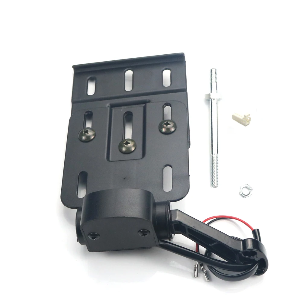 Складной боковой кронштейн для номерного знака мотоцикла со светодиодной