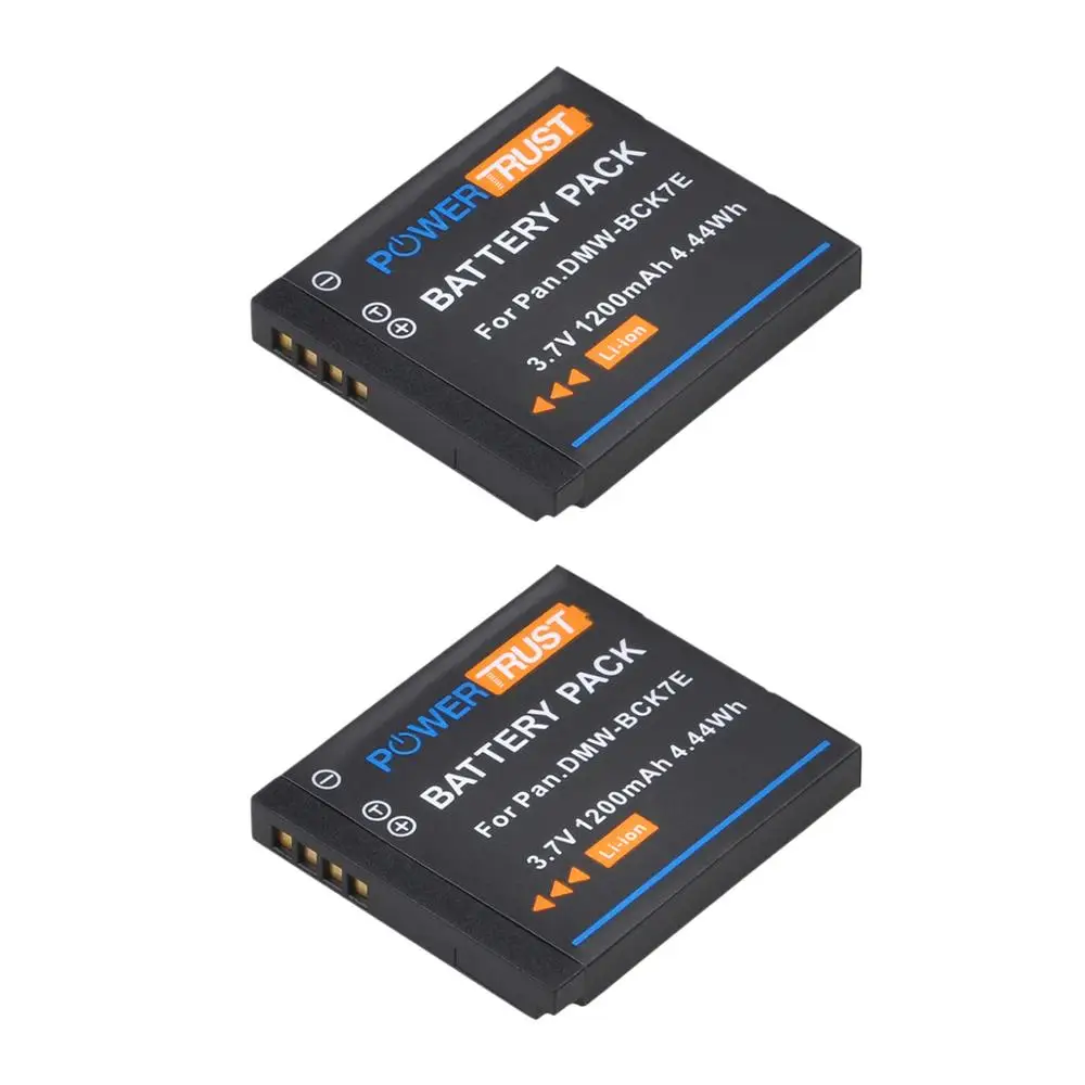 Аккумулятор и зарядное устройство DMW-BCK7 DMW-BCK7E для Panasonic DMW-BCK7PP NCA-YN101G Lumix DMC-FP5 DMC-FP7
