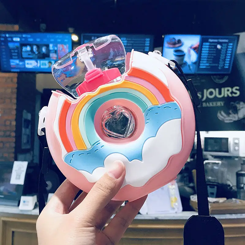 Креативная и милая насадка для пончиков чашка воды с распылителем пластиковая