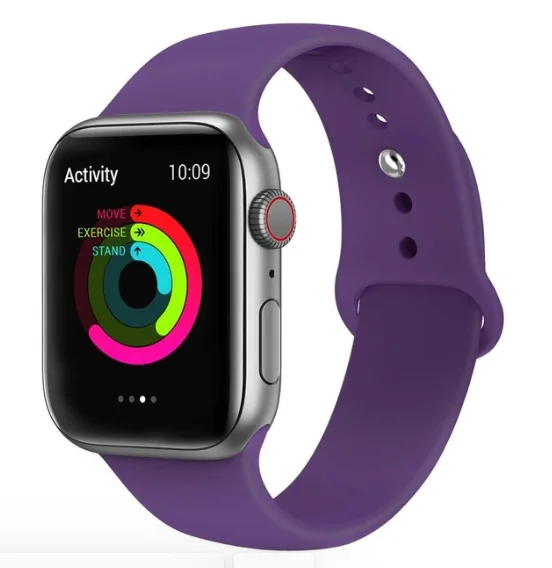 Ремешок для Apple Watch 5 4 3 2 1 42 мм 38 мм 24 цвета мягкий резиновый ремешок силиконовые спортивные полосы для Iwatch 5 4 3 40 мм 44 мм - Цвет ремешка: 24