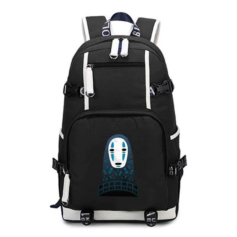 Spirited Away Backpack Cool School Bags for Teenagers Boys Girls Kids Backpacks Schoolbags Daily Rucksack Laptop Bag | Багаж и сумки