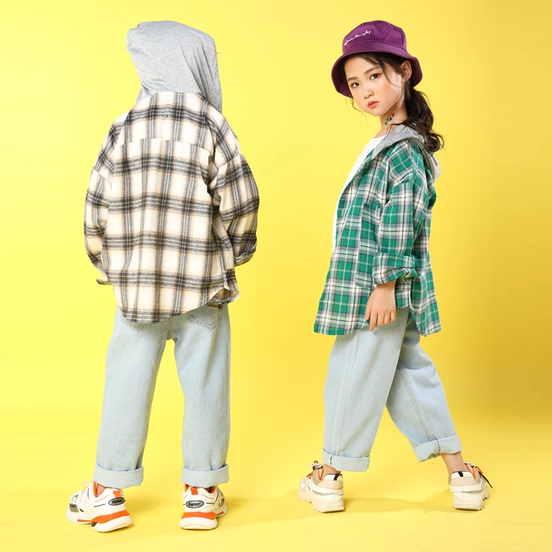 Детская одежда в стиле хип-хоп костюмы Повседневная Свободная Толстовка с