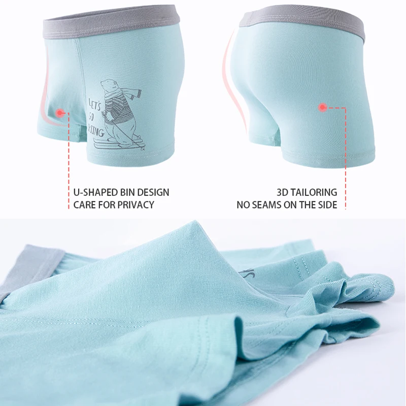 Трусы боксеры для мальчиков 6 шт./лот|Нижнее белье| |