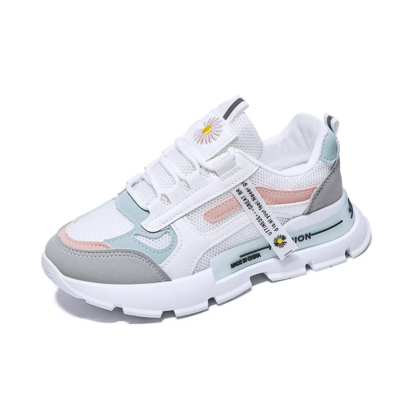 

2021 New Women's Spring Platform Chunky Sneakers, Black White Sports Shoes,Comfort Casual High Sneaker Women Vulcanize Sneakers