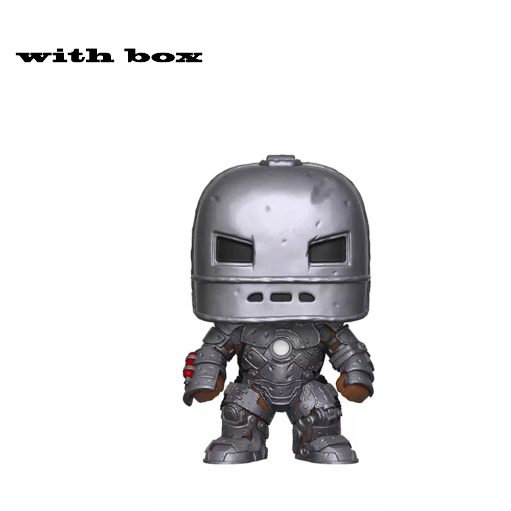 Железный человек Mark I Marvel студия виниловые Фигурки Коллекционная модель игрушки