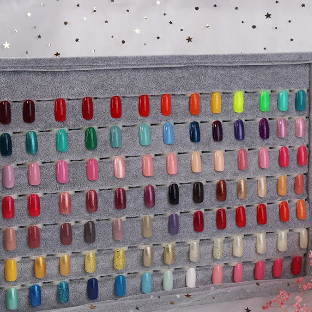 

Nail Art Display Case Nail Art Color Containe Box Fake Nail Tips Color Display Holder Chart Painting Dedicated Display Board