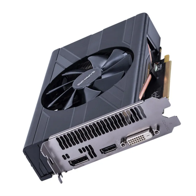 Оригинальная Видеокарта SAPPHIRE Radeon RX 470 4 ГБ DDR5 GPU AMD 470D видеокарты для PlayerUnknown's