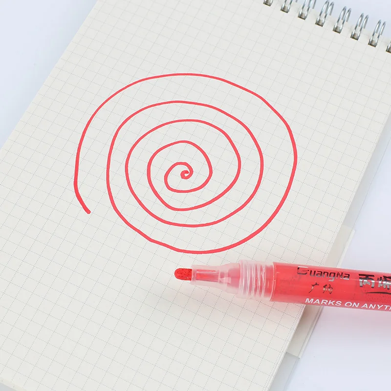 15 цветов акриловых маркеров многоразовая ручка граффити креативные DIY