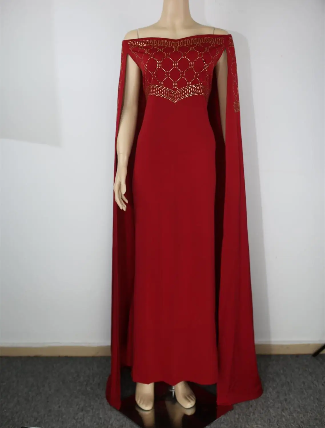 

African Dresses for women New Sexy Cloak women party dresses Dashiki Stone lady long gowns