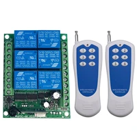 dc 12v 24v 6 ch channels 6ch rf wireless remote control switch remote control system 6ch 10a relay receiver6 button transmitter