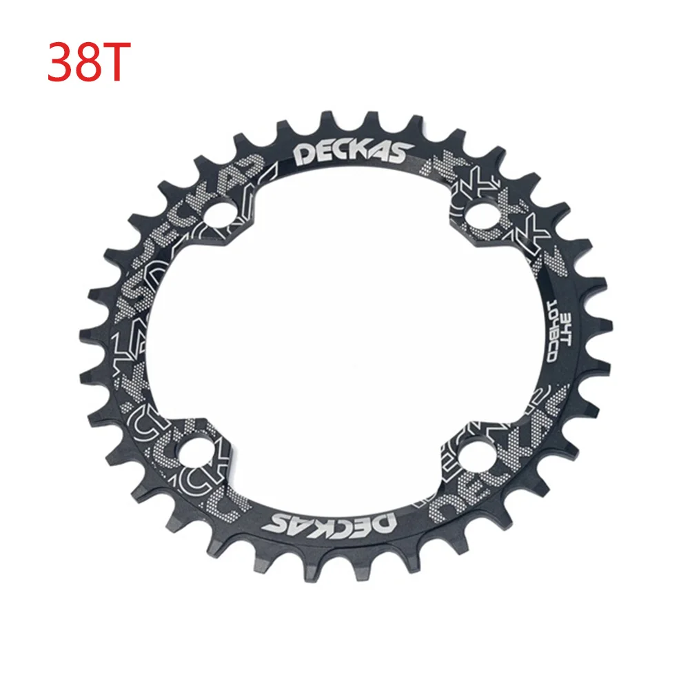Круглый узкая широкая цепь из колец цепь MTB горный велосипед 104BCD 32T 34 Т 36 38T диаметра окружности болтов(зуб части пластины 104 BCD