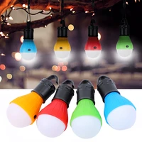portable led lamp bulb camping light emergency light with hanging hook tent light outdoor lantern waterproof camping lamp
