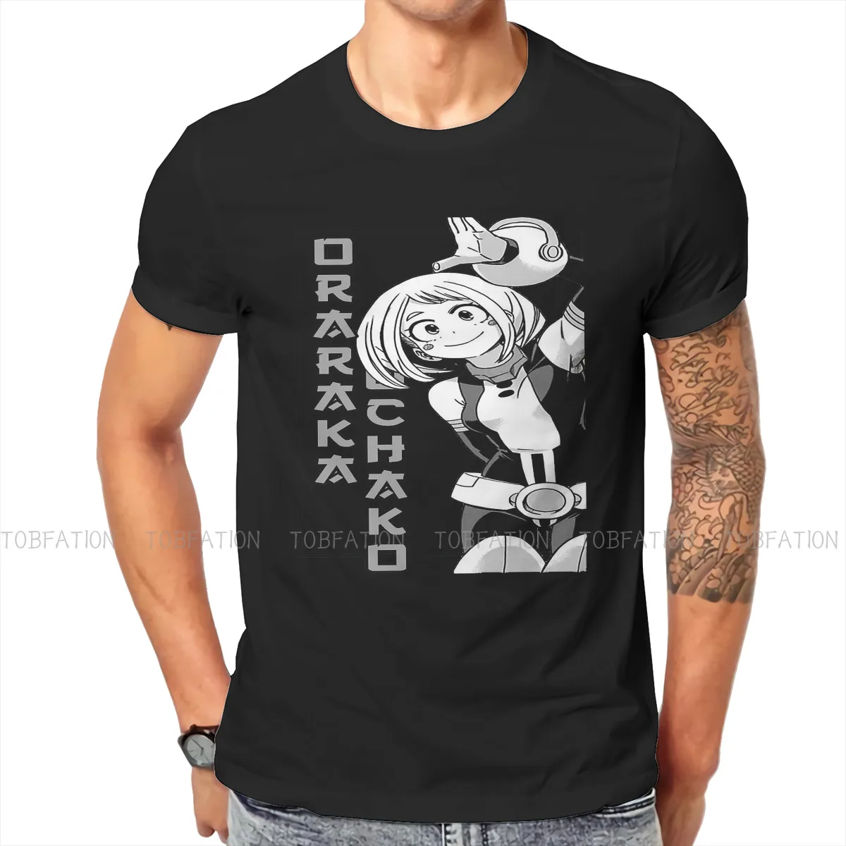 

Футболка ORARAKA OCHAKO, моя геройская академия, Izuku, мультфильм, японское аниме, комикс, футболка, Лидер продаж, мужская одежда в стиле Харадзюку