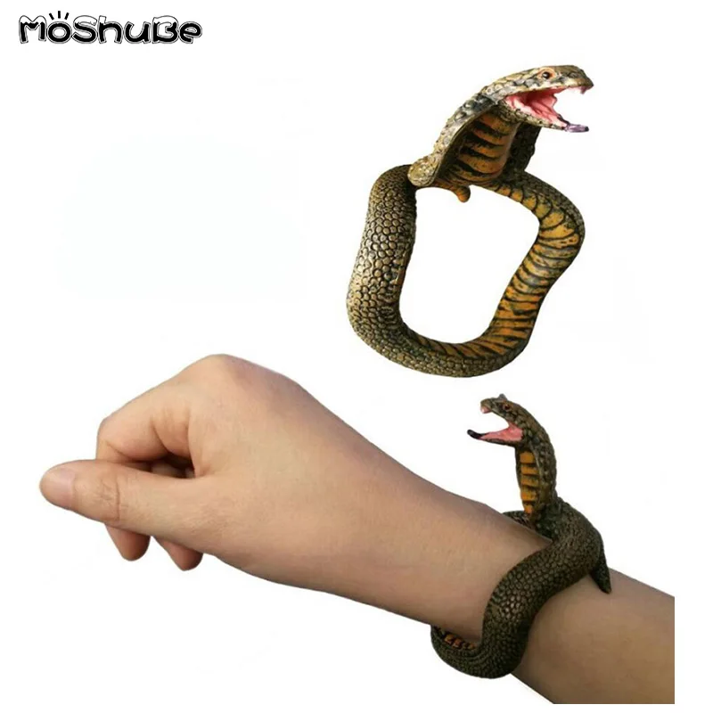Детская модель змеи браслет игрушка имитация искусственных игрушек забавные