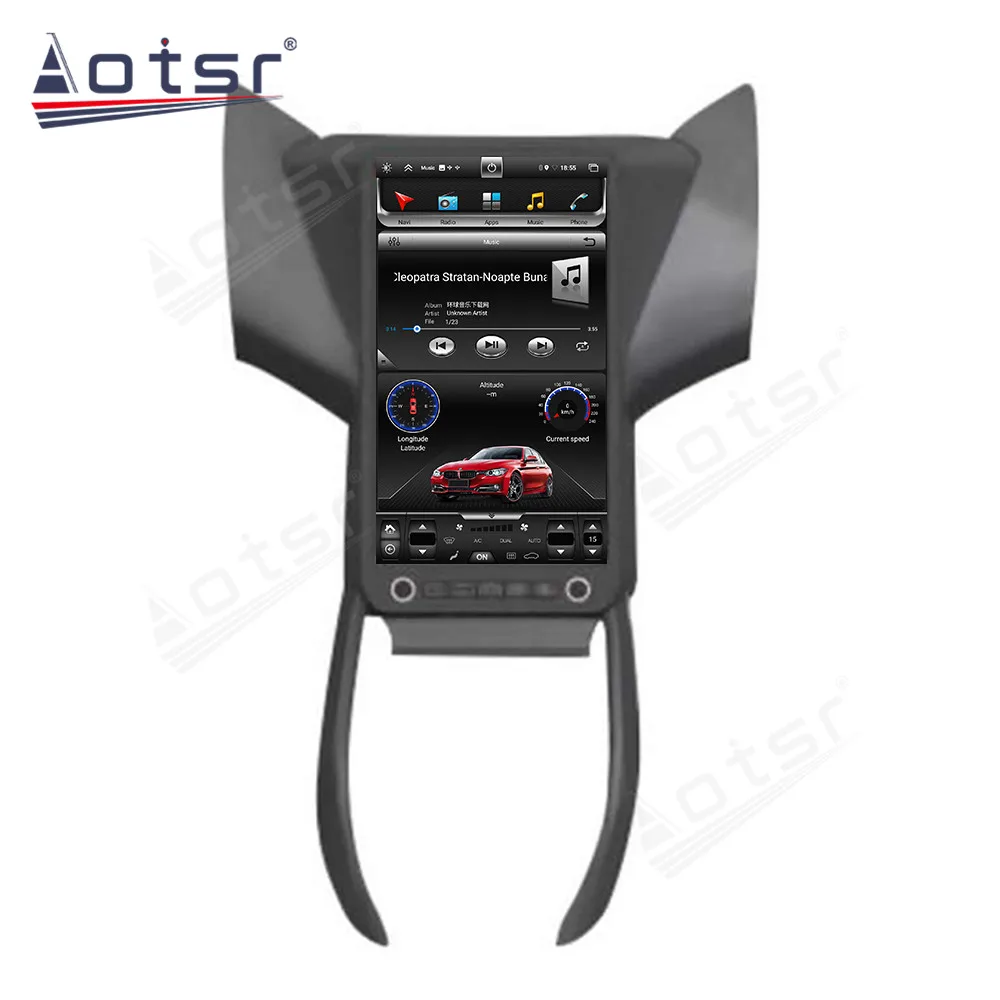 Автомобильный мультимедийный плеер для Hyundai Elantra 13 6 дюйма 4 + 64 ГБ Android экран Tesla DSP